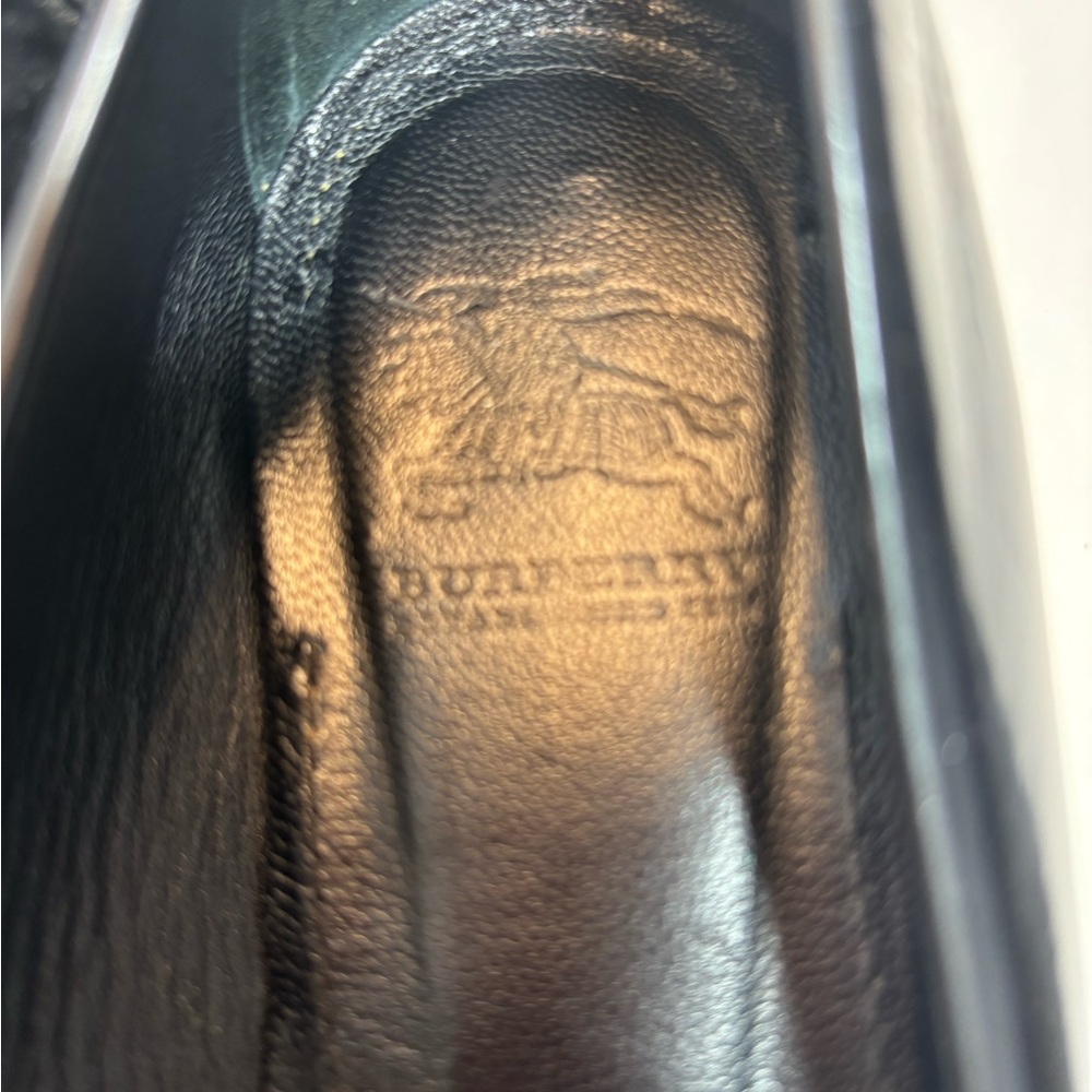 Burberry black flat woman shoes 7,5 - Picture 2 of 8